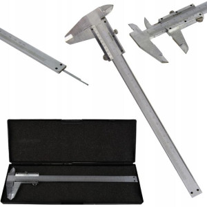Suwmiarka Metalowa 200mm Dokładność 0,02mm Kasetka