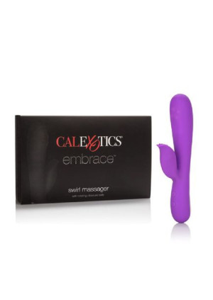 Wibrator-embrace Swirl Massager Purple