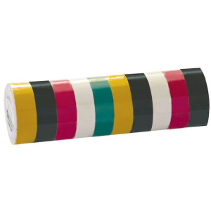 Taśma izolacyjna 19 mm x 0,13 mm x 3 m (3 sztuki)
