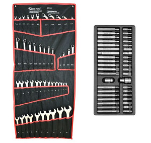 Zestaw Kluczy Płasko Oczkowych 47el + 40 Torx Yato