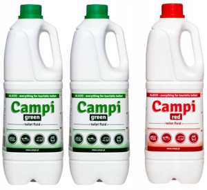 Zestaw Płynów Do Toalet Turystycznych Campi 3x2l