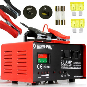 Prostownik Z Rozruchem 75a 6v 12v Rozruch Do Klemy