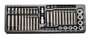 Zestaw Bity Torx Hex Nasadki 55 Ele. Corona C1207