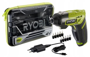 Ryobi Wkrętak Ergo Wkrętarka 4v 5nm 1,5ah + Bity