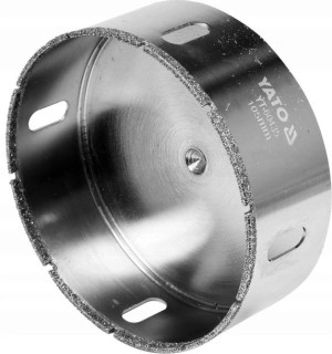 Wiertło Diamentowe Do Gresu Szkła Otwornica 105 Mm
