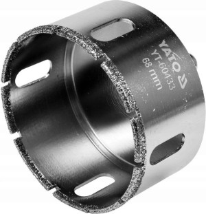 Wiertło Diamentowe Do Gresu Szkła Otwornica 68 Mm