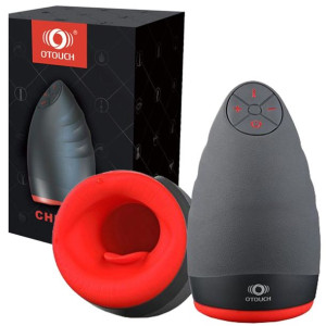 EDC Chiven 2 Masturbator oralny z funkcją podgrzewania, USB Czarny
