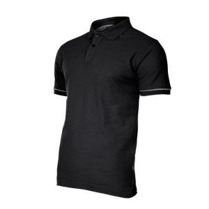 Koszulka polo, 220g/m2, czarna, "3xl", ce, lahti
