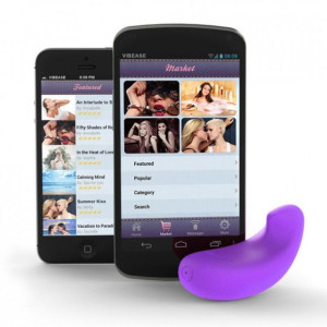 Wibrator sterowany aplikacją - Android Version Vibrator Purple fioletowy