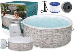 Dmuchane Spa Jacuzzi 4 Osobowe 155 x 60cm Bestway 60027