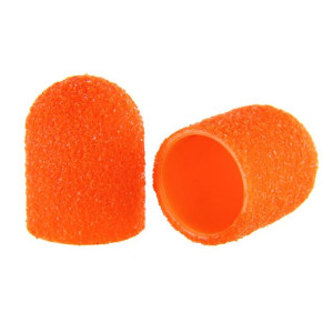 Kapturek ścierny pedicure ABS PODO 13mm #180 Orange pomarańczowy