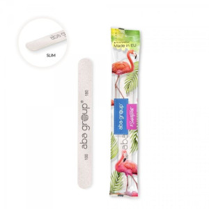 Aba group 10x Pilnik prosty szary zebra slim, gradacja 100/180 Bezpieczny P