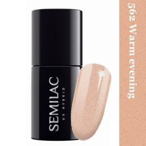 Semilac 562 Warm evening 7ml kolorowy lakier hybrydowy Sweater Weather