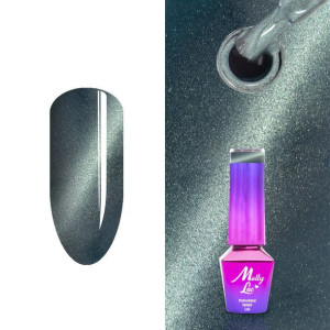 Molly Lac 187 Cat Eye Timeless Atlantis lakier hybrydowy 5ml