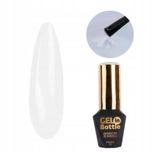 Molly Lac Żel clear do paznokci w butelce 10g z pędzelkiem wielofunkcyjny G