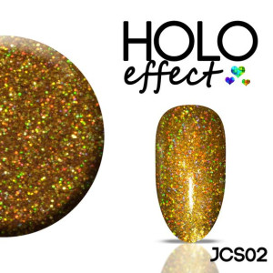 Holo Effect glitter 1g (JCS02)- mieniący się pyłek brokat do zdobień lakier