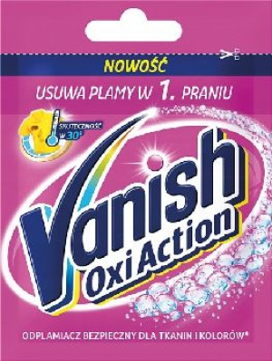 Vanish Oxi Action odplamiacz do tkanin proszek 30g