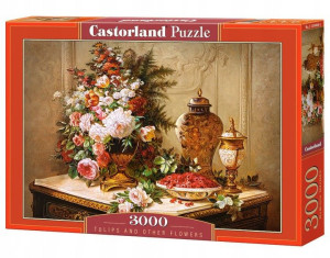 Puzzle 3000 Castorland Tulips And Other Flowers