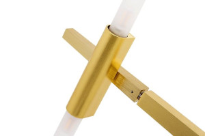 Lampa wisząca CANDELABR 14 złota