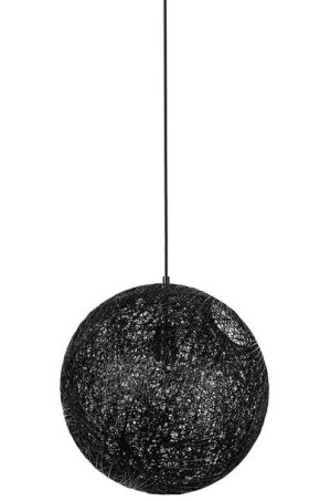 Lampa wisząca LUNA 40 czarna