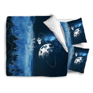  Pościel Moja Strona Księżyca 160 x 200 (dt) DX479K 160 | Pościele Dzieci