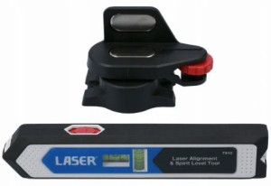 Laser Tools Poziomica Laserowa + Uchwyt Montażowy