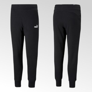Spodnie dresowe damskie Puma ESS Sweatpants FL czarne - 586839 01