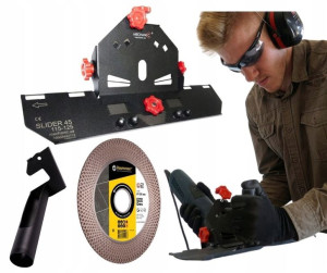 ZESTAW PRZYSTAWKA silder 45 tarcza BAUMESSER rurka
