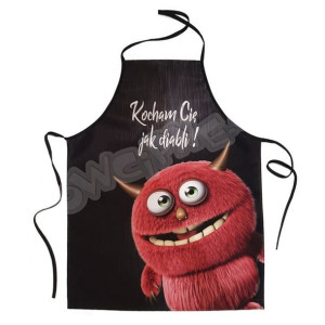 Fartuch kuchenny premium Kocham Cię jak Diabli Walentynki