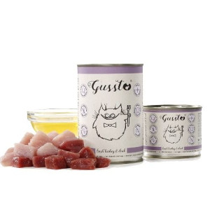 Gussto Fresh Turkey & Duck - świeży indyk + kaczka 400g