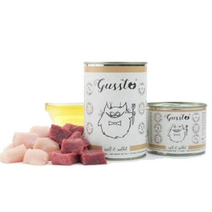 Gussto Fresh Calf & Rabbit - świeża cielęcina z królikiem 400g