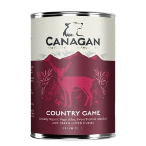 Canagan Country Game - karma mokra z dziczyzną, kaczką i gęsią 400g