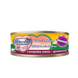 Renske Cat fresh chicken with turkey – świeży kurczak z indykiem 70g
