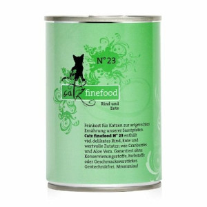 Catz Finefood N. 23 wołowina i kaczka 200g