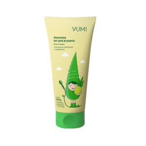 YUMI Aloesowy żel pod prysznic ANANAS 200ml tuba