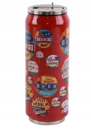 Termos Termokubek Bidon Stal 12h Beer 0,5l