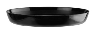 PODSTAWKA 11 cm Cristal pod doniczkę czarna