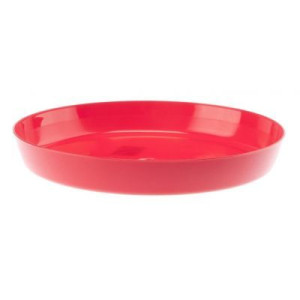 PODSTAWKA 14,5 cm Cristal pod doniczkę CZERWONA