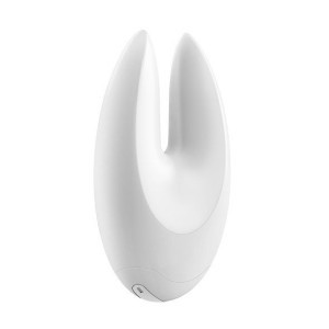 Masażer łechtaczki - Ovo S4 Rechargeable Lay On Vibrator White