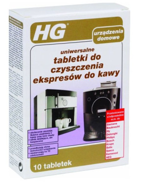 Uniwersalne Tabletki Do Czyszczenia Ekspresów Do Kawy Hg