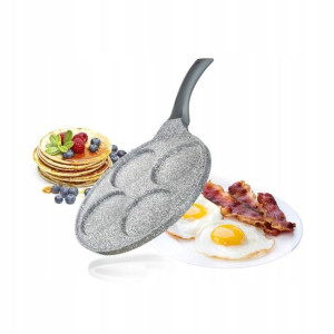 PATELNIA DO racuchów jajek placuszków 26cm GRANITE