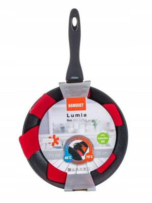 Patelnia Patelka Lumia 28cm Aluminium Termo Rączka