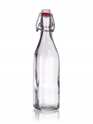 Butelka Szklana Z Korkiem Klips 0,5l Soki Bormioli