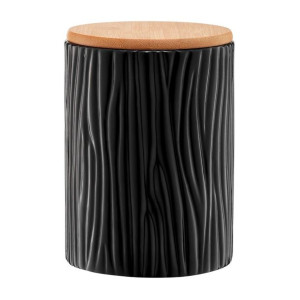 POJEMNIK CERAMICZNY do przechowywania 1,1 L czarny