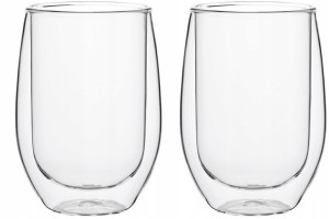 SZKLANKA TERMICZNA z podwójną ścianką 2 x 350 ml