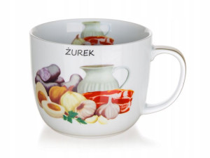 KUBEK miska na zupę DO ZUPY 730 ml ŻUREK ŻURKU