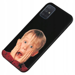 Case Etui Świąteczne Mikołaj do Samsung A51 Wzory