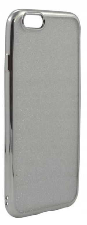 Etui Bumper Glitter do Apple Iphone 6 6s srebrny