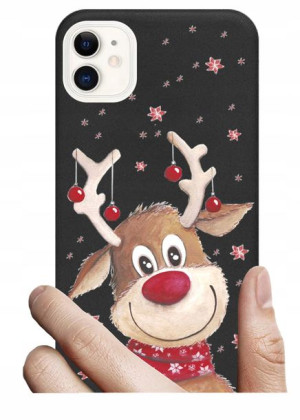 Etui na świeta mikołajki do Apple Iphone 11 wzory