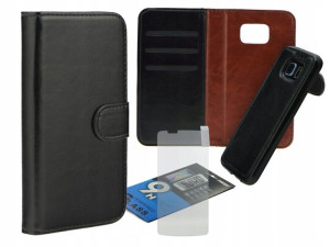 Portfel Kabura + Case Twin 2w1 do LG K10 + Szkło